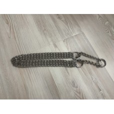 Цепь-удавка Trixie тройная с цугом для собак 50см б.у 